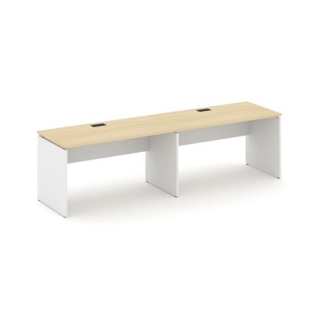 Рабочая станция 1 сторонняя SN-D.ORS-024 (3160х800х750) (Акация Лорка/Белый)