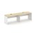 Рабочая станция 1 сторонняя SN-D.ORS-024 (3160х800х750) (Тиквуд Светлый/Антрацит)