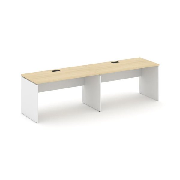 Рабочая станция 1 сторонняя SN-D.ORS-024 (3160х800х750) (Акация Лорка/Белый)