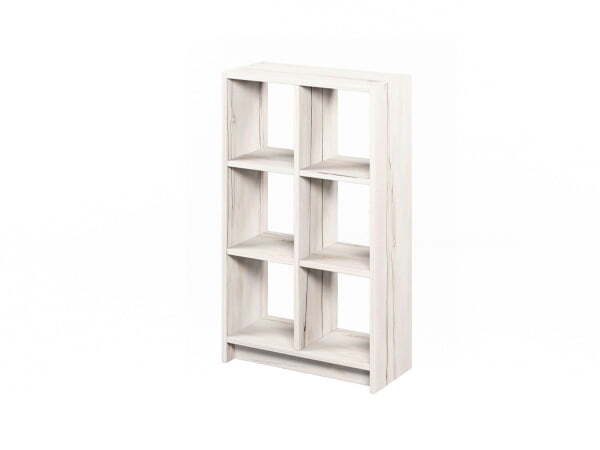 Стеллаж открытый L-70 765х356х1300 (Таксония Айвори)