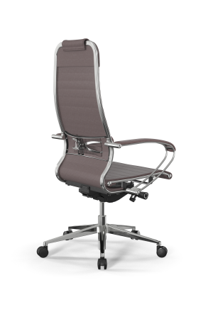 Кресло для руководителя Метта Samurai L1-3K - Infinity /Uc02/Nc02/K2cL(M26.B32.G25.W03) (Светло-коричневый)