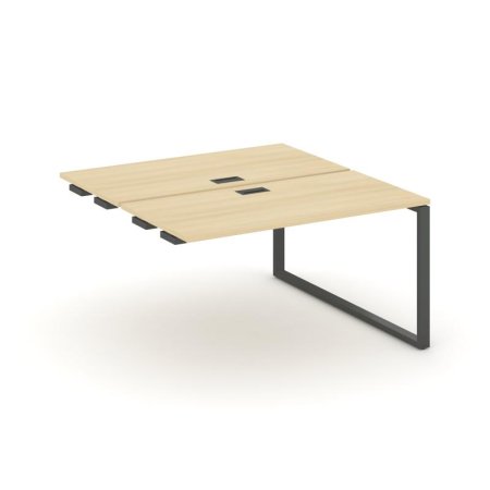 Стол-приставка к опорным элементам SN-6O.DPRS-003 (1380х1232х750) (Акация Лорка/Металл Антрацит)