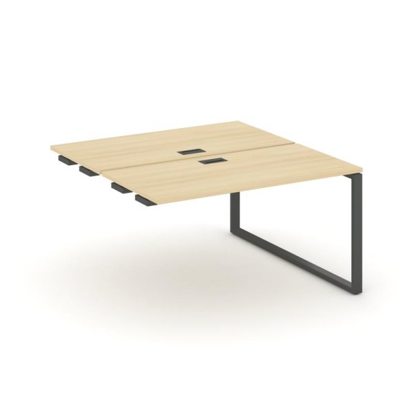 Стол-приставка к опорным элементам SN-6O.DPRS-024 (1580х1632х750) (Акация Лорка/Металл Антрацит)