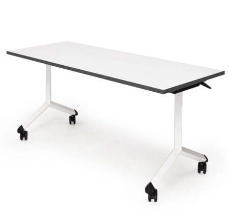 SHIFT Стол поворотный (БЕЛЫЙ/ГРАФИТ/БЕЛЫЙ)