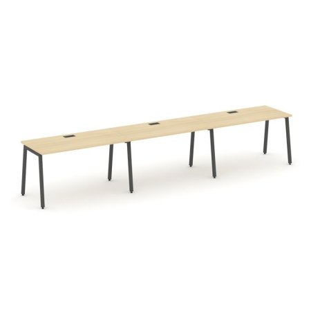 Рабочая станция 1 сторонняя SN-4A.ORS-042 (3540х700х750) (Акация Лорка/Металл Антрацит)