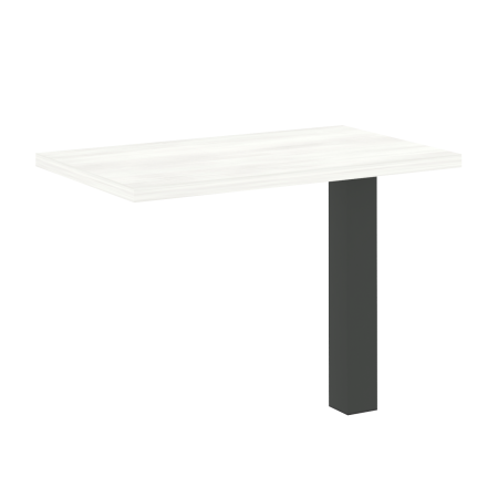 Брифинг-приставка с опорой LT.BR-3 (Снежная Патина/Антрацит металл)