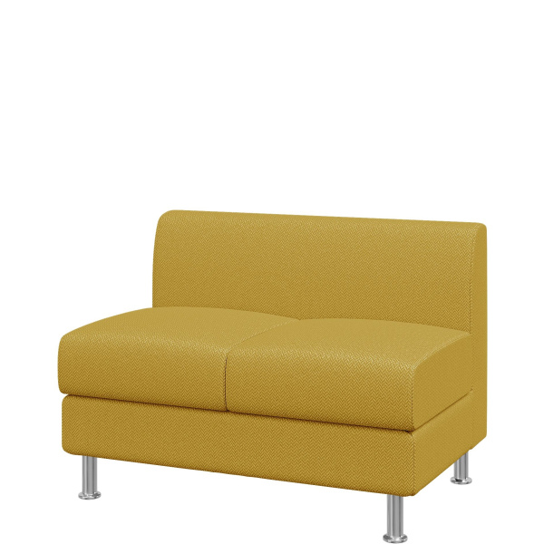 Диван Домино. Модуль 2-местный. (Модуль 2-местный sweet_yellow)
