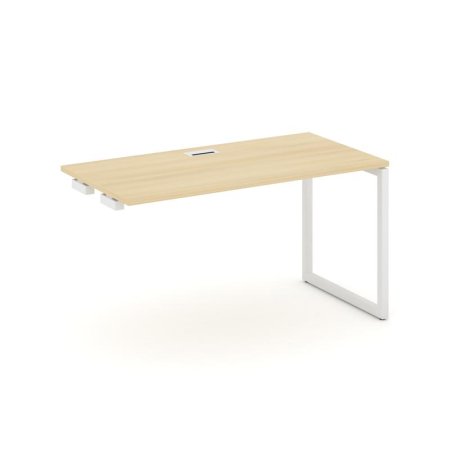 Стол-приставка к опорным элементам SN-4O.OPRS-011 (980х700х750) (Акация Лорка/Металл Белый)