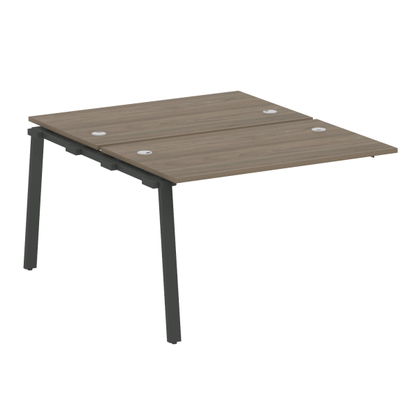 Проходной наборный элемент рабочей станции Metal System Style БА.ПРС-СП-2.2 1200x1475x750 (Вяз/Антрацит металл)