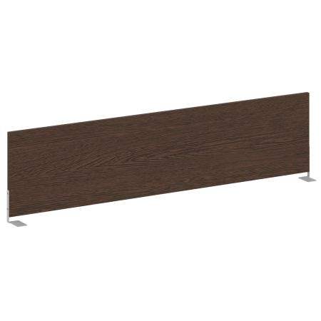 Экран боковой L1475мм Metal System Style Б.ЭКР-147 1475x18x348 (Венге Цаво/Серый металл)