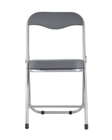 Стул складной ДЖОН металлик, серый (Стул складной Джон серый)