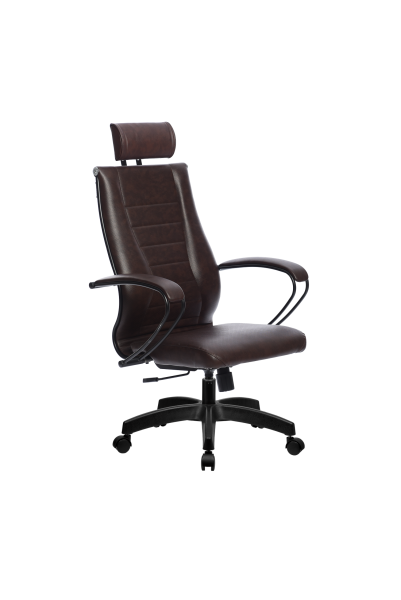 Кресло для руководителя Метта МЕТТА-34(MPES)/подл.117/осн.001 (Темно-коричневый)