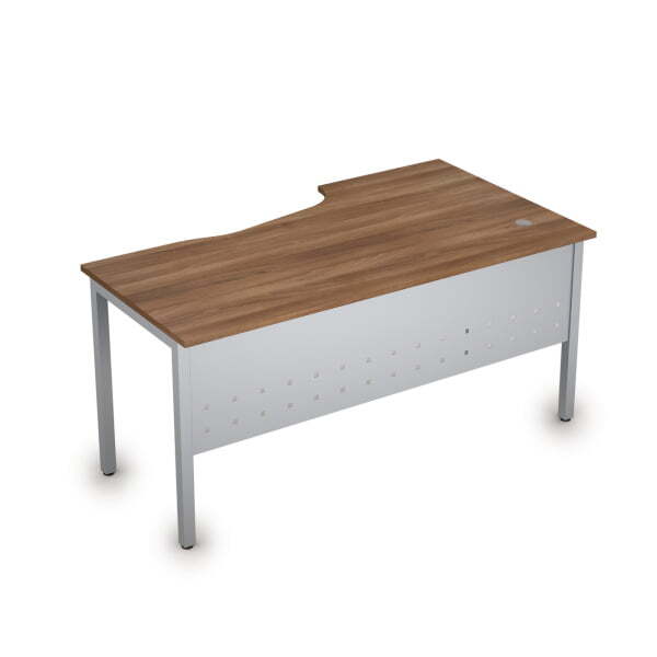 Стол письменный на металлокаркасе лев Стиль 2МК.120 1600x900x750 (Шамони темныйСерый)