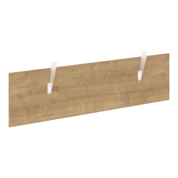 Фронтальная панель Forta FDST 1540 1580x404x18 (Дуб Гамильтон/Белый премиум)