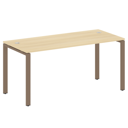 Стол письменный Metal System Style БП.СП-4 1600x720x750 (Акация/Мокко металл)