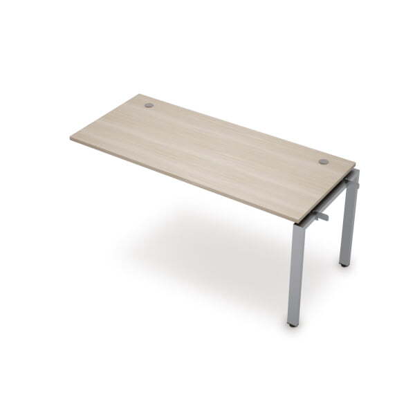 6МБС.6177 Линейная бенч-система, средний модуль (1000x700x750) (Шамони светлый/Алюминий матовый)