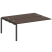 Проходной наборный элемент рабочей станции Metal System Style БП.ПРС-СП-2.5 1800x1475x750 (Дуб Наварра/Серый металл)
