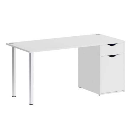 Стол письменный VR.SP-3-158.1 1580x720x750 (Белый Бриллиант)