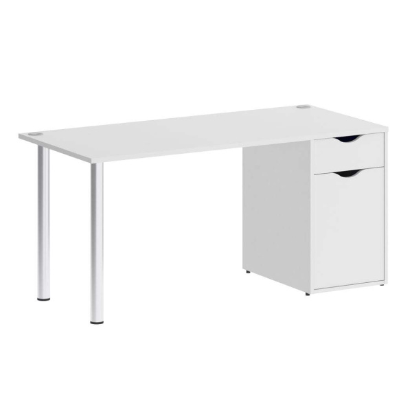 Стол письменный VR.SP-3-158.1 1580x720x750 (Белый Бриллиант)