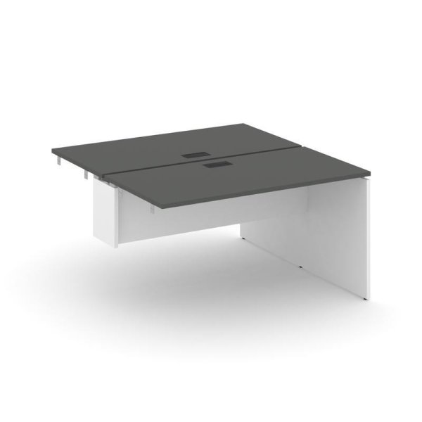 Стол-приставка к опорным элементам SN-D.DPRS-013 (1380х1432х750) (Антрацит/Белый)