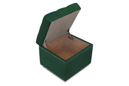 Пуф Marcele 400 (420x420x450) Изумрудный (Изумрудный)