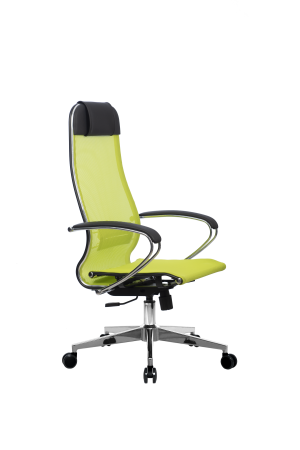 Кресло для руководителя Метта МЕТТА-12(MPRU)/подл.131/осн.004 (Зеленый)