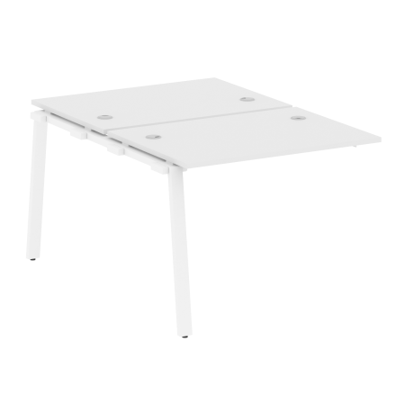 Проходной наборный элемент рабочей станции Metal System Style БА.ПРС-СП-2.1 1000x1475x750 (Белый/Белый металл)