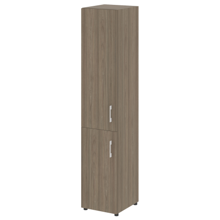 Шкаф высокий узкий нужен топ левый LT.SU 1.3 L 400x450x1990 (Вяз Благородный)