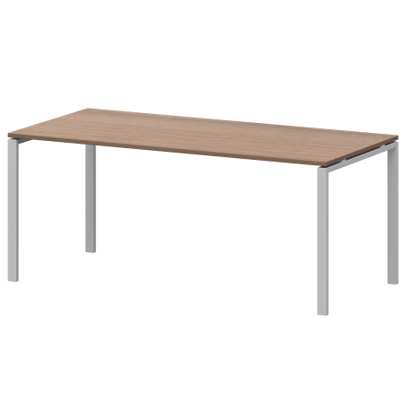 Стол на металлокаркасе для заседаний Арго-М АМ-0058 1800x850x760 (Орех/Белый)