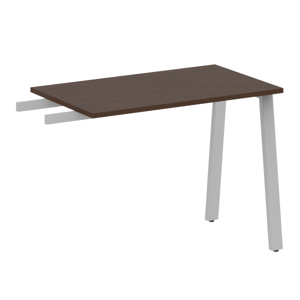 Приставной элемент Metal System Style БА.ПР-3 1000x600x750 (Венге Цаво/Серый металл)