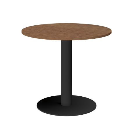 Стол круглый Арго-М АМ-Д90 900x900x760 (Орех/Антрацит)