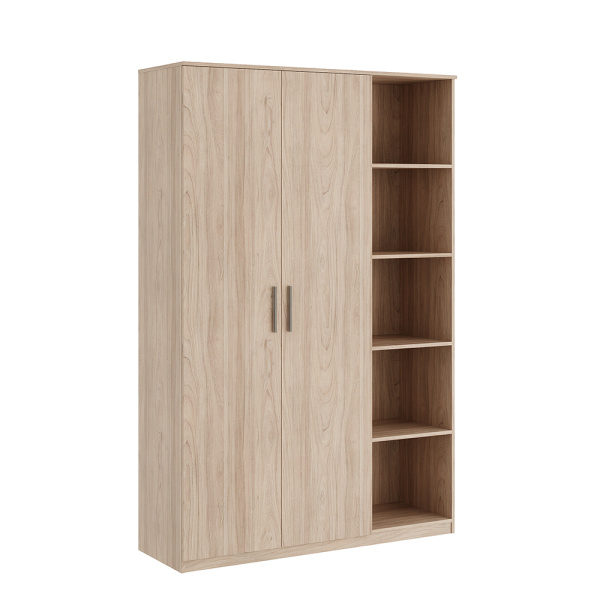 Гардероб с секцией, древесный AST33950502 (Вяз)