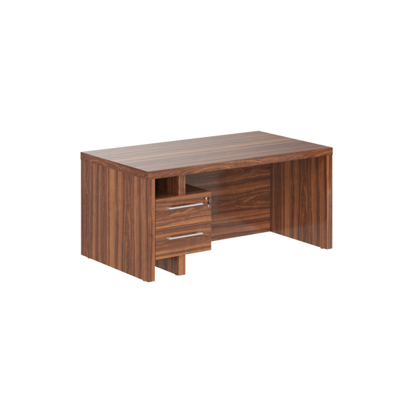 Стол руководителя Zenn ZSTD 169HL 1600x900x745 (Орех Даллас)