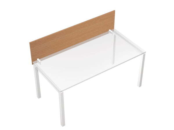 Экран настольный с кронштейнами крепления Profiquadro КВ 816 ВС 1200x420x18 (Вишня скандинавская)