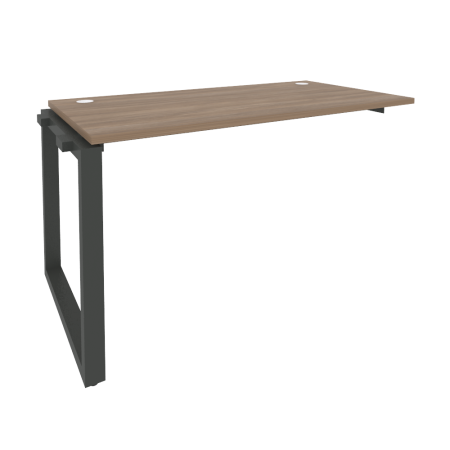 Наборный элемент рабочей станции на О-образном м/к Onix O.MO-1.NRS-3.7 1380x720x750 (Дуб Аризона/Черный металл)