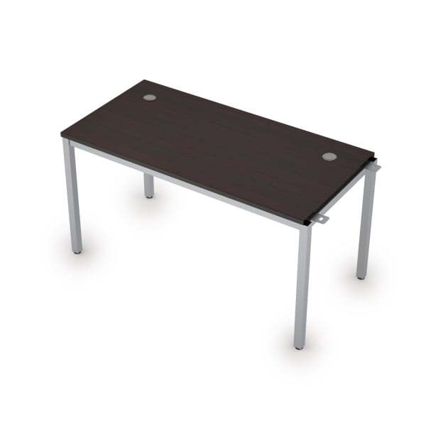 6МБН.179 Линейные бенч-системы, начальный модуль (1400x700x750) (Венге/Алюминий матовый)