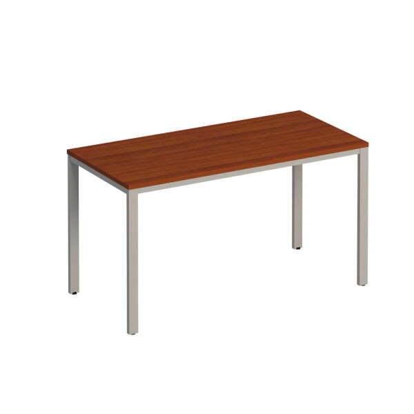 Стол письменный на металлокаркасе  Комфорт МП2 К 162 1400x670x750 (Французский орехСерый)