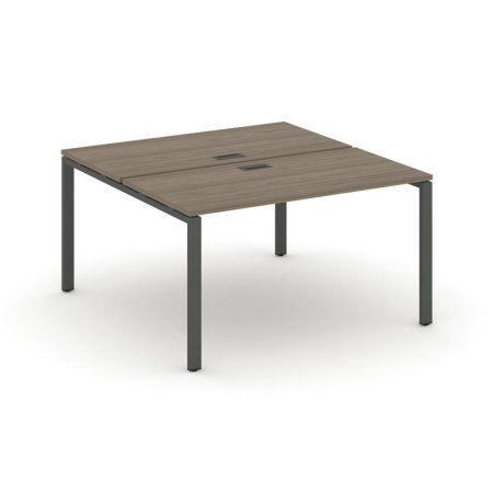 Рабочая станция 2-х сторонняя SN-6P.DRS-021 (980х1632х750) (Вяз Благородный/Металл Антрацит)