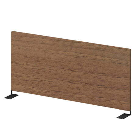 Экран боковой Арго-М АМ-73Б.Ф 730x18x320 (Орех/Антрацит)