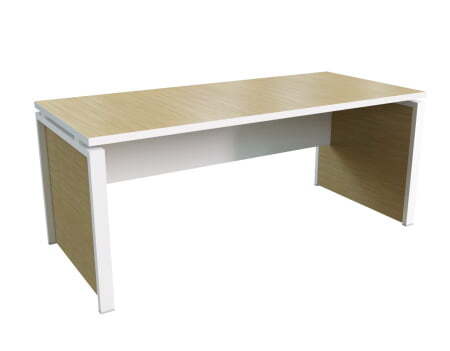 Стол для руководителя Steel Evo 17180 1800х800х740 (Дуб светлый/серый)