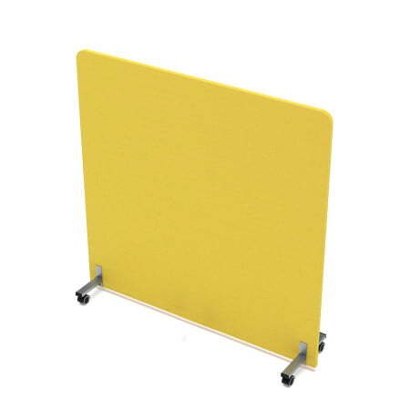 Акустическая мобильная перегородка SOFTOffice 011.МП.1414 1400x377x1400 (Lemon)