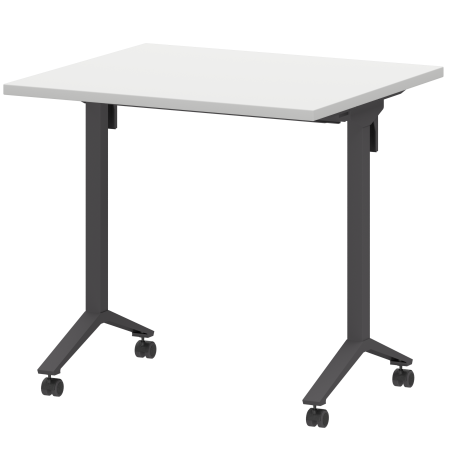 Стол мобильный складной Моби МБ25-80.70 800x700x750 (Белый/Антрацит)