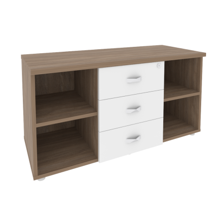 Тумба сервисная с ящиками Onix O.TS-11 1100x460x576 (Дуб Аризона)