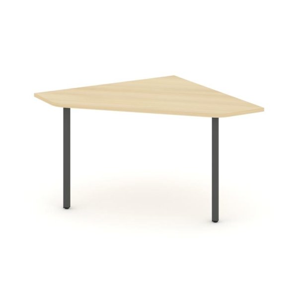 Угловой элемент переговорного стола SN-4.UPRG-031 (1180х1180х750) (Акация Лорка/Металл Антрацит)