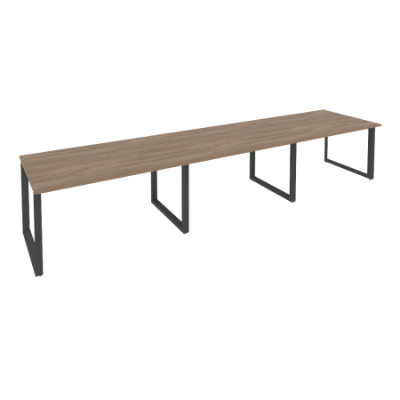 Стол переговорный Onix O.MO-PRG-3.3 4140x980x750 (Дуб Аризона/Черный металл)