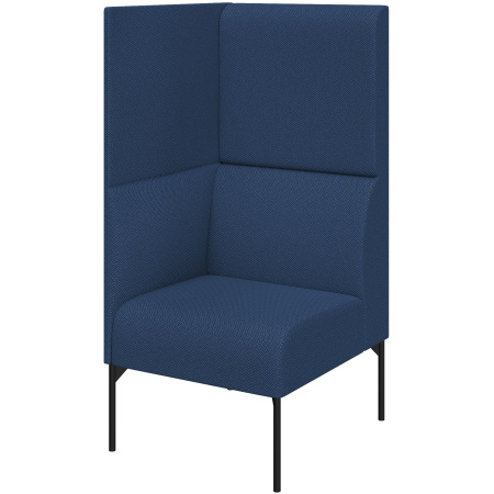 Диван Бридж. Модуль 1-местный правый высокий. (Модуль 1-местный правый высокий sweet_blue)