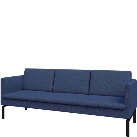 Диван для офиса 3-х местный Олли (Диван 3-местный romeo_11)