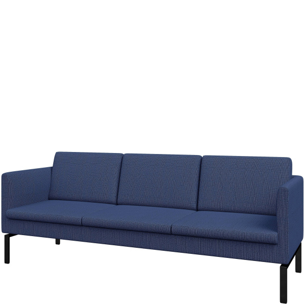 Диван для офиса 3-х местный Олли (Диван 3-местный romeo_11)