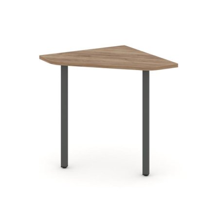 Угловой элемент стола SN-4.USP-021 (800х800х750) (Дуб Табак/Металл Антрацит)