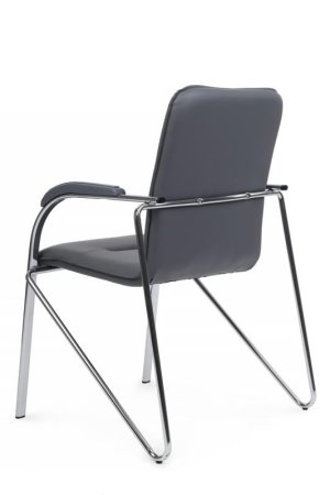 Стул Самба с пластиковыми подлокотниками SMB-03H Серый (Серый)